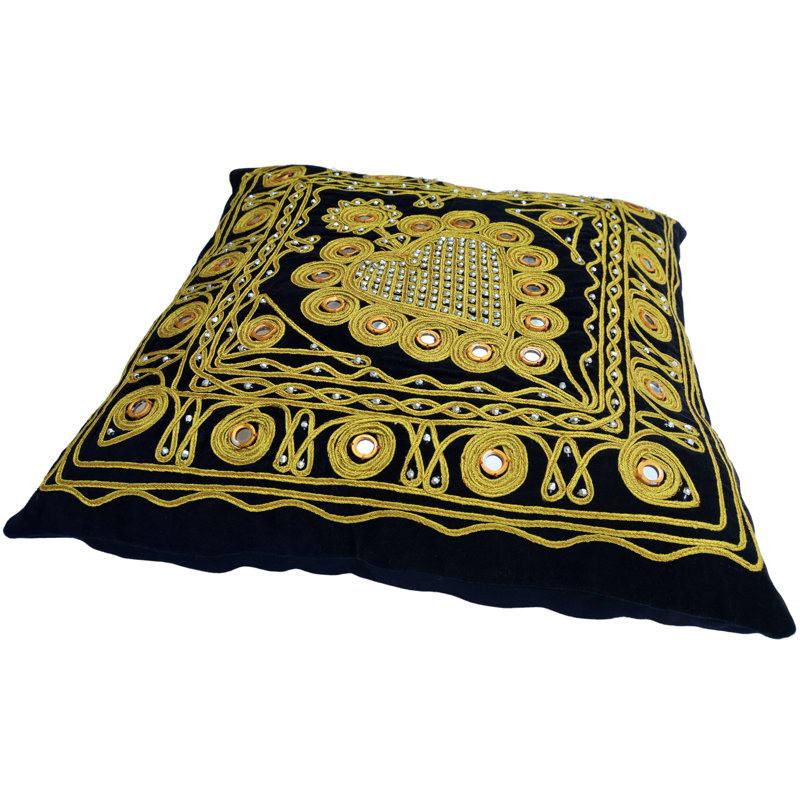 Square Pillow Cover & Insert, Damask 2
