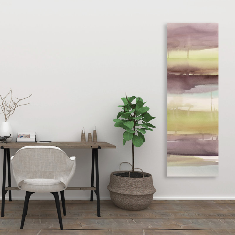 Belles rayures - formes abstraites sur toile pour la décoration intérieure