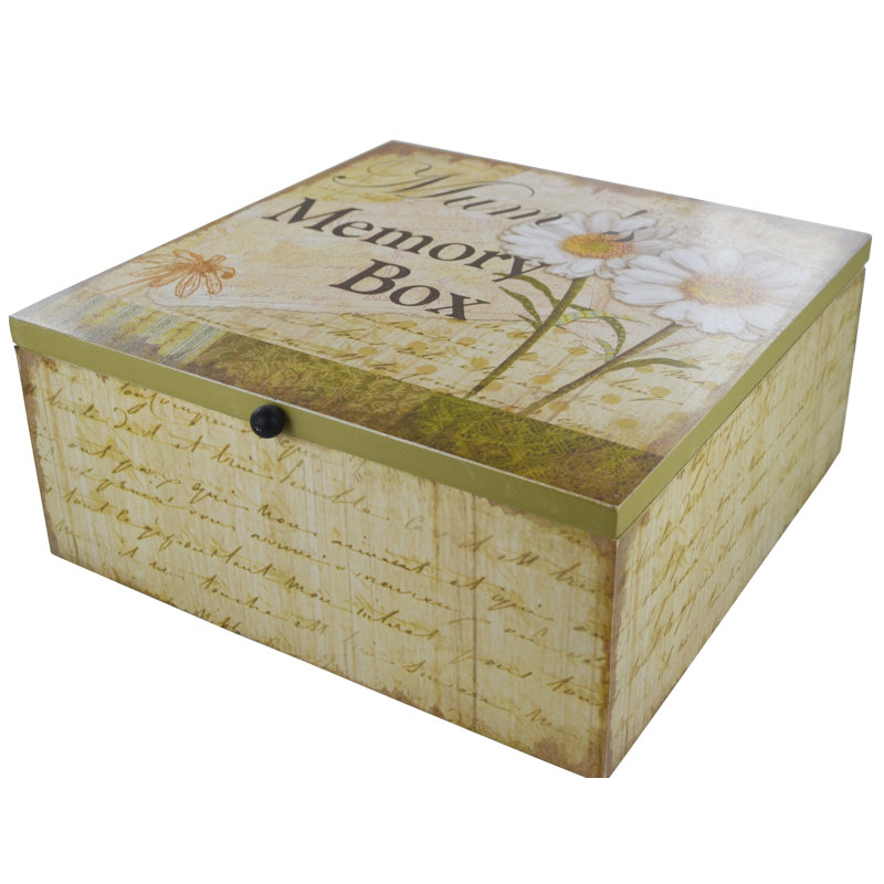 Bierstadt Handmade Wooden Memory Box