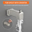 Robinet de baignoire et de douche avec valve brute-96123711