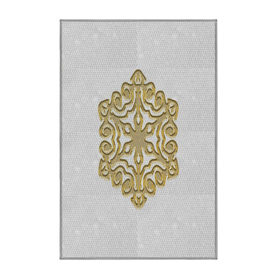Tapis doré / blanc Power Loom