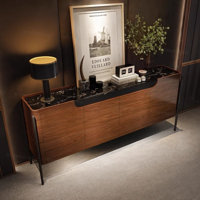 Buffet rétro haut de gamme, H 33,46 po x l 73,23 po x P 15,75 po