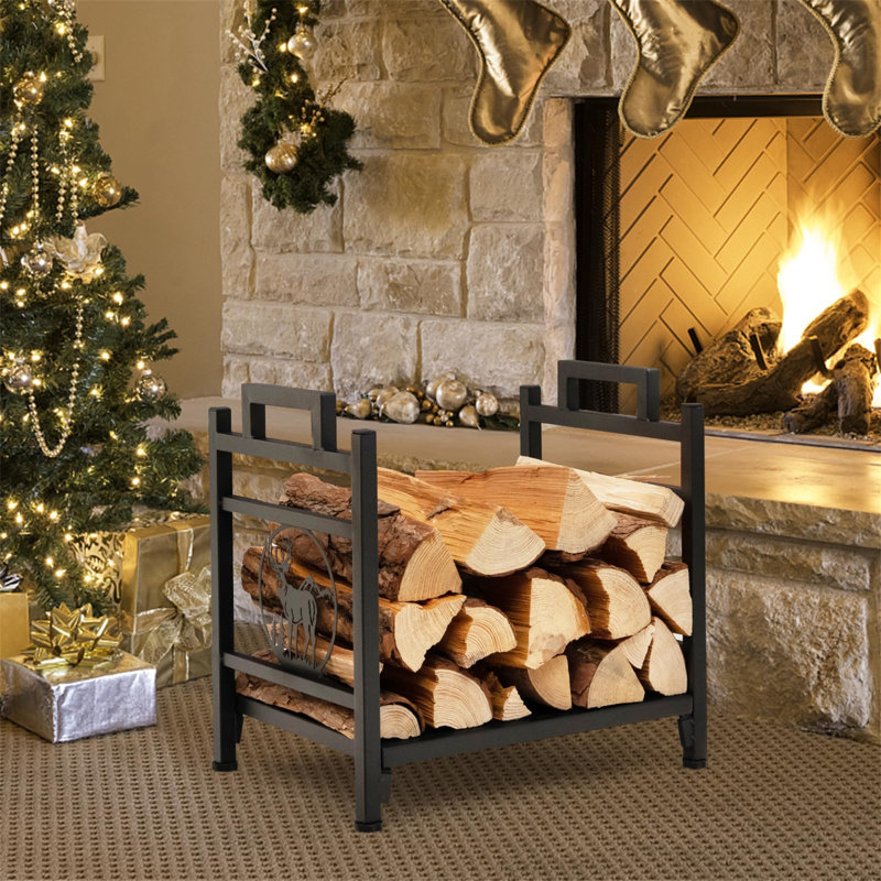 Seavir 46cm W Metal Log Rack
