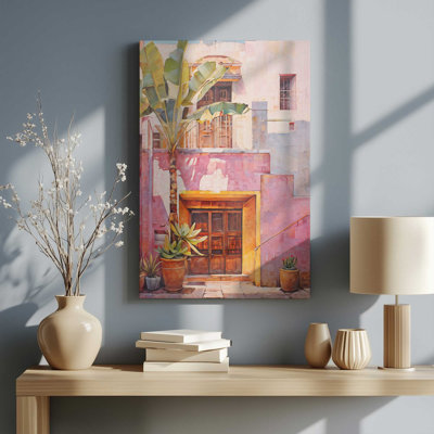 Pink Walls And Palms