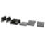 Chenille Module d'angle modulaire de canapé modulaire en chenille-699379882