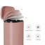 Poubelle à pédale, poubelle en acier inoxydable, poubelle à fermeture en douceur avec seau intérieur en plastique amovible, résistant aux empreintes digitales, poubelle à couvercle, combinaison pour la maison de cuisine-101400728-100742167