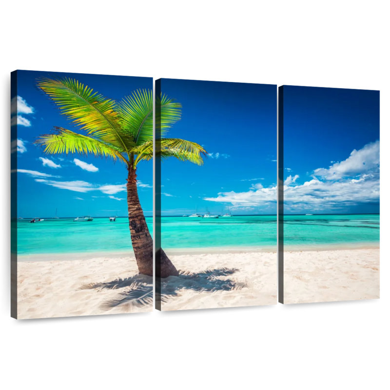 Dominican Republic Island Gillard, 48" H x 74" W
