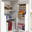 Garde-manger blanc de 71 po. 4 portes, 1 tiroir, 2 tablettes réglables. Améliore la capacité de rangement. Élégant et pratique pour la cuisine. Rangement spacieux. Revêtement E1. Structure stable. Simple