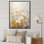 Beige Wildflowers Breeze V sur toile
