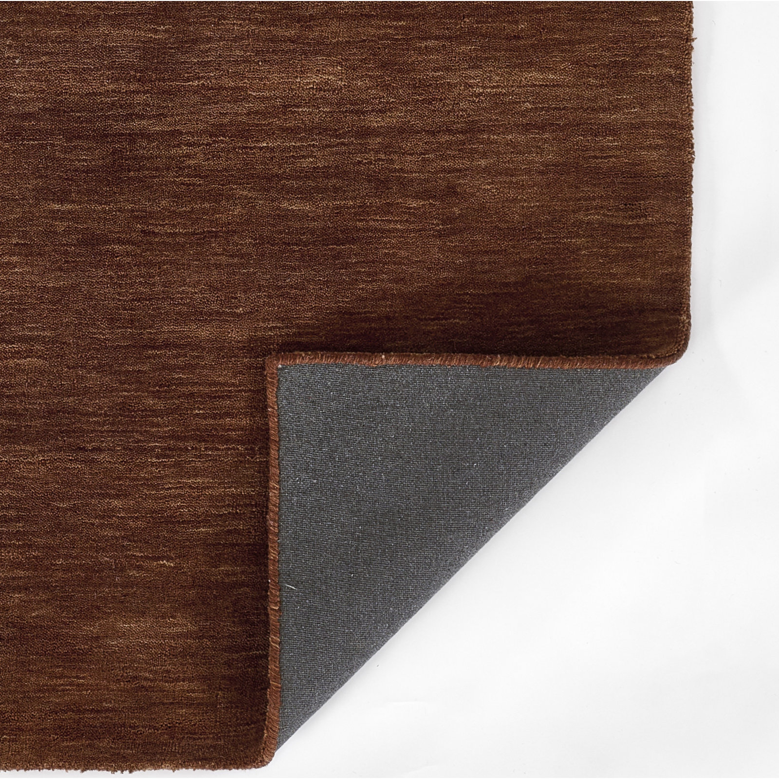 Althena Handmade Wool Copper Rug, Runner 2'3" x 8'