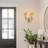 Dena 2-light Coastal Natural Rattan Armed Sconce
