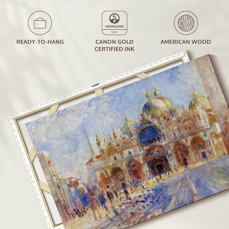 Lilie The Piazza San Marco Venice, 16" H x 24" W