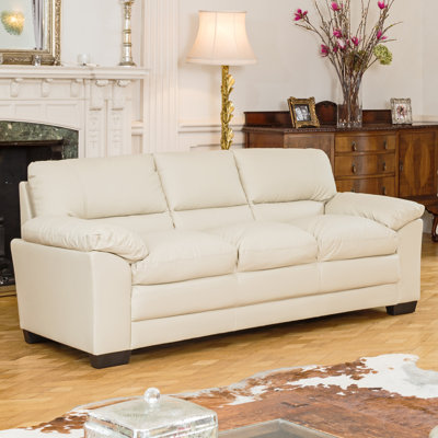 Robidoux 3 Seater Faux Leather Sofa Bed