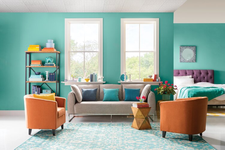 complementary color scheme room