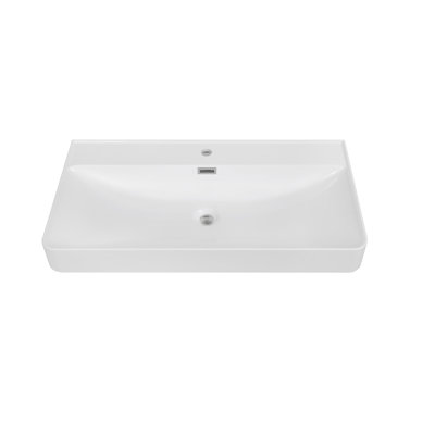 Plateau de meuble-lavabo 35,4 po