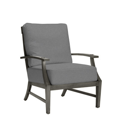 Croquet Patio Chair with Cushions