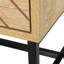 Mullica 48cm W Steel Bedside Table