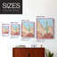 Sunny Saguaro III, reproduction encadrée - bois massif-753875872-753875887