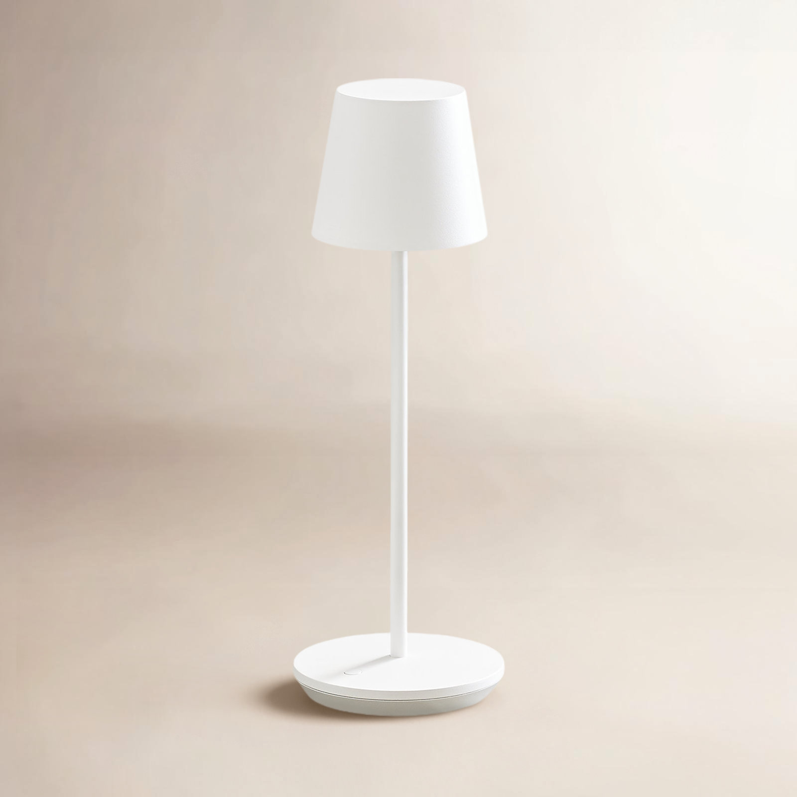 Nevis Table Lamp, Matte White