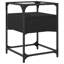 Aecca 40cm W Steel Bedside Table-1953077589