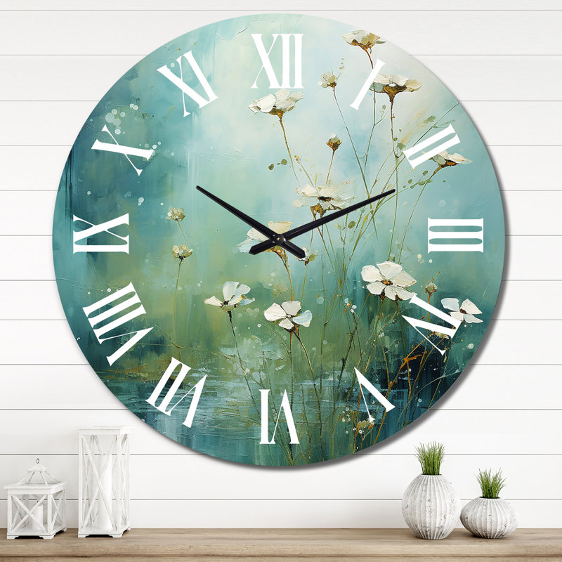 Horloge murale en métal Yaghlef, Très grand