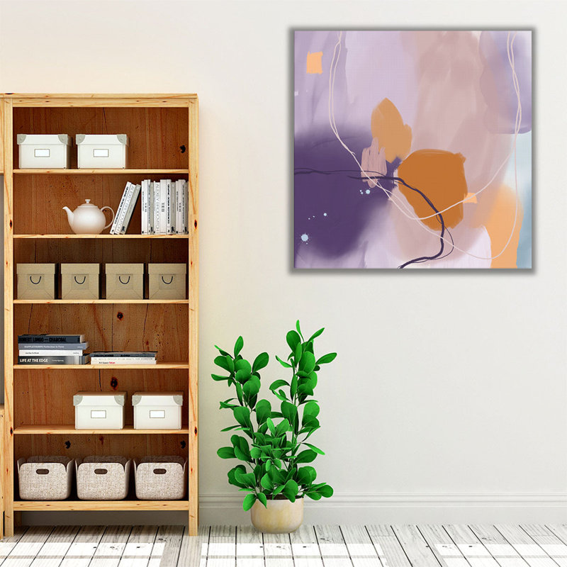 Whimsical Sophistication 1 - reproduction d'art sur toile, H 40 po x l 40 po