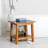 20'' W Teak Shower Bench