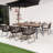 Cedar 6- Person Patio Dining Set With Rectangular Table, Cushiona Included-132208215-132208211