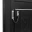 Lit escamotable double avec 2 placards et 1 tablette de rangement, sans sommier, style grange, gain de place.-219184608-219184609