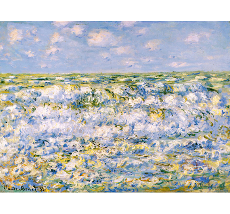 Waves Breaking, 36" H x 48" W