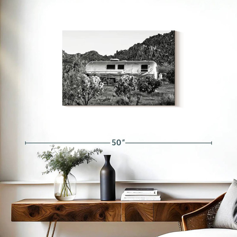 Mehar Black California - Airstream Life, 20" H x 30" W