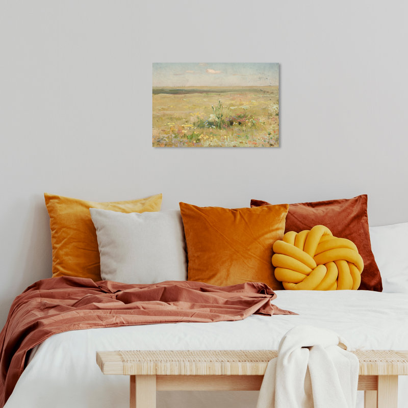 Jan Stanisawski - Steppe sur toile par Wynwood Studio, reproduction, H 16 po x l 24 po x P 0,8 po