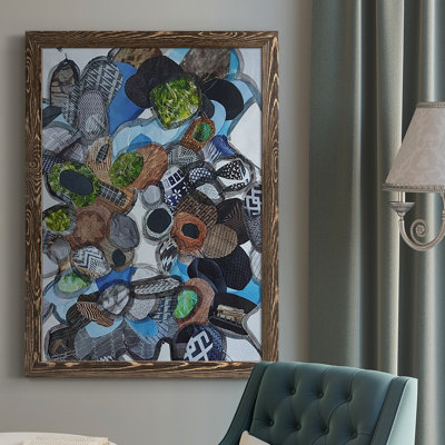 «Catalina Island Blue Glass» par Coco Good, reproduction sur toile