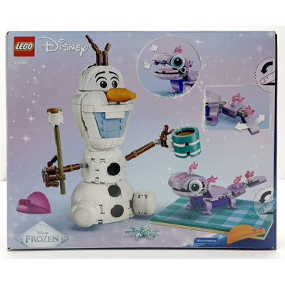 LEGO 43287 Disney Olaf and Bruni’s Picnic Fun Building Toy, 478 Pieces, For 7+