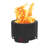 NHL Ottawa Senators 24” Steel Peak Patio Smokeless Fire Pit with Spark Screen Kit, Firewood and/or Wood Pellet Burning-50181280