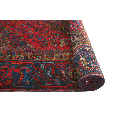 Khylar Heriz Eva Red Rug