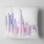 Peinture ville skyline oreiller Cityscape