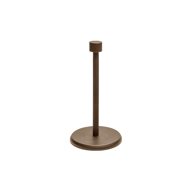 Standing Paper Towel Holder, Silicon Bronze Rust