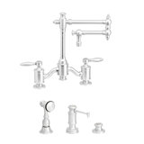 Towson Bridge Faucet - 12" Articulated Spout