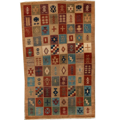 Hand Woven Wool Geometric Area Rug
