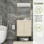 Meuble-lavabo 24 po (lavabo non inclus) chêne-123260345