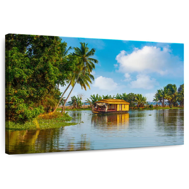 Alvord Houseboat, 34" H x 51" W