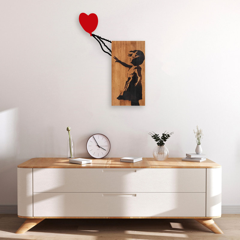 Traditional People Wall Decor on Wood