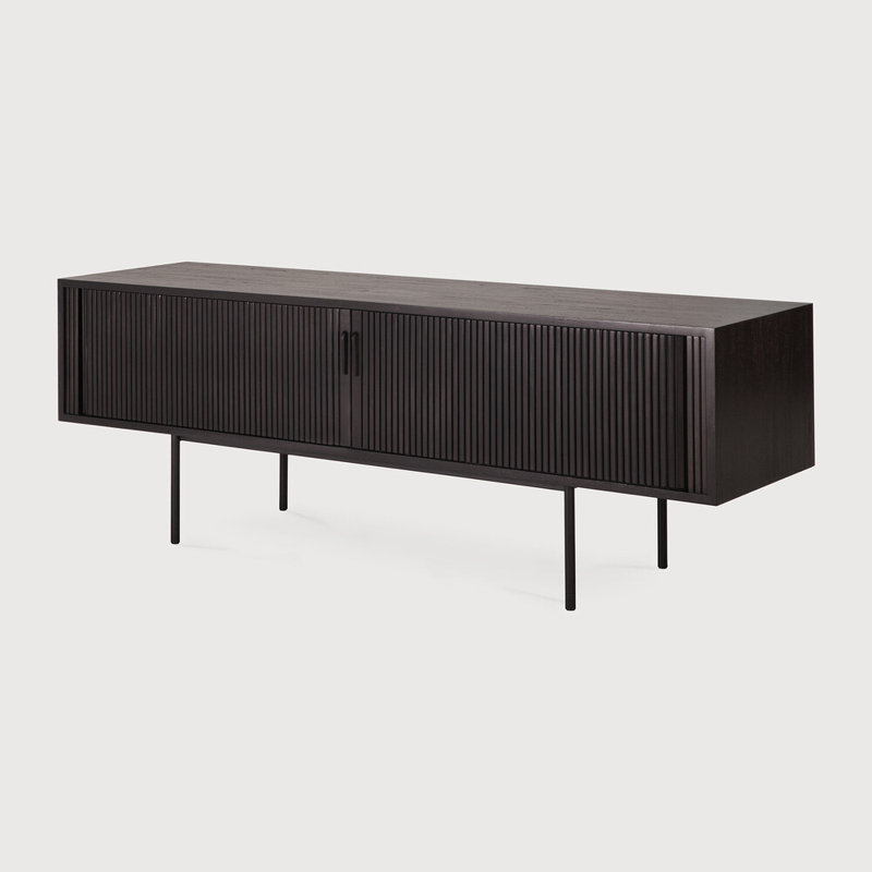 Roller Max Solid Wood TV Stand