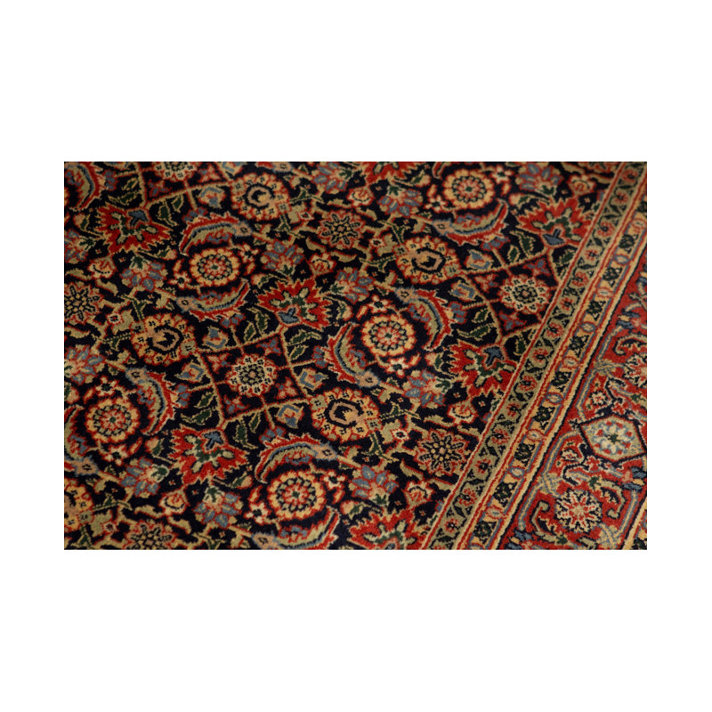 Gramercy Wool Oriental Area Rug in Plum