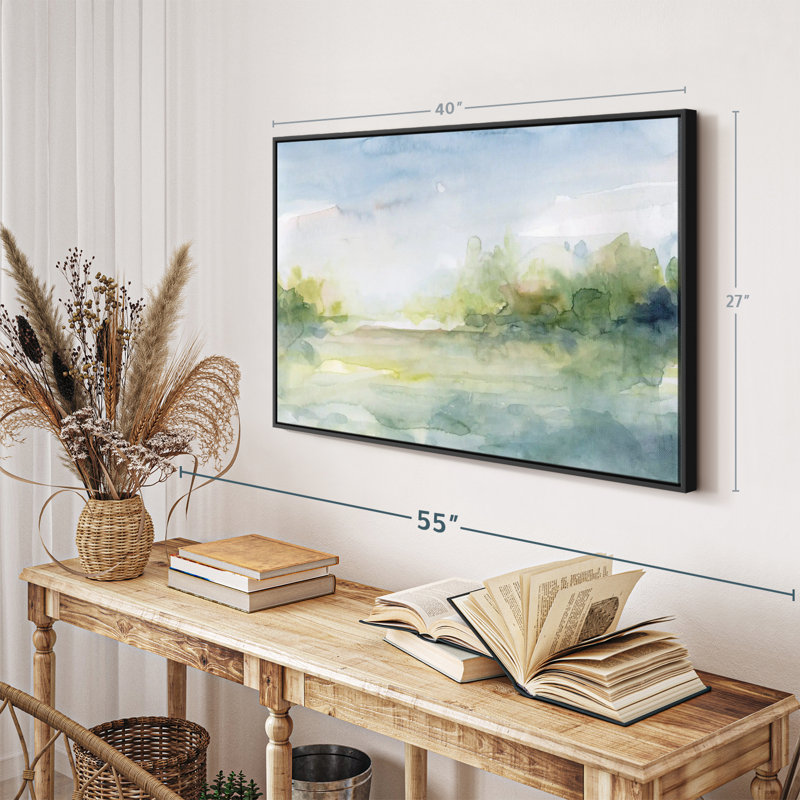 Abstract " Clear Day Canvas Print ", 27" H x 40" W