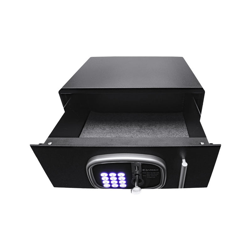 0.72 Cu. ft Front Opening Drawer Hotel Safe with Audit Trail Capacity