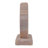 Minimalist Statuary Sculpture With Sandstone Finish - Decorative Objects For Table Styling - Home Decor And Decorations For Living Room - 8", Tan