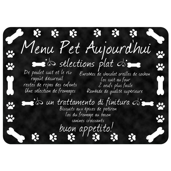 French Bistro Comfort Mat Black - Ballard Designs