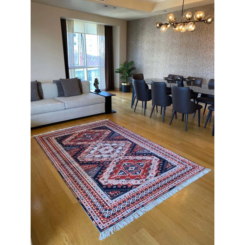 Tapis Lao avec envers antidérapant, Carré 3 pi 11 po x 3 pi 11 po